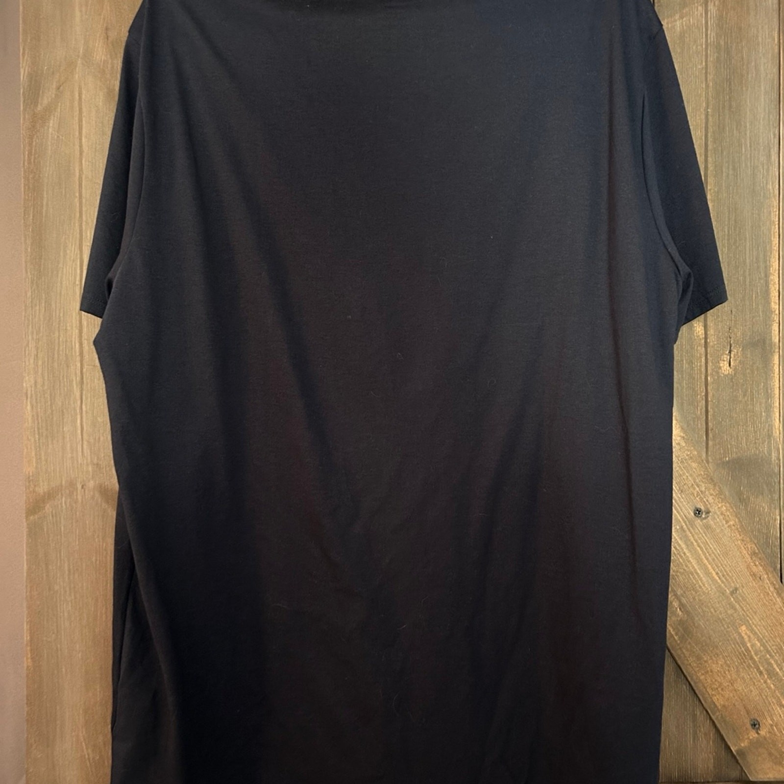 NWT LACOSTE V-Neck Pima Cotton Navy Blue T-Shirt Men’s Size XXL