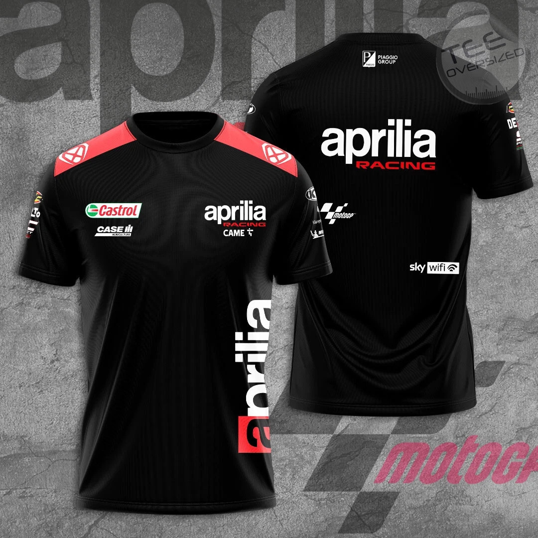 Aprilia Racing 3D T-Shirt 2025 All Size S-5XL Gift For Fans