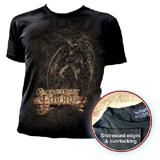 Black Baron BTF467 Fitted Cotton T-Shirt By Alchemy Gothic