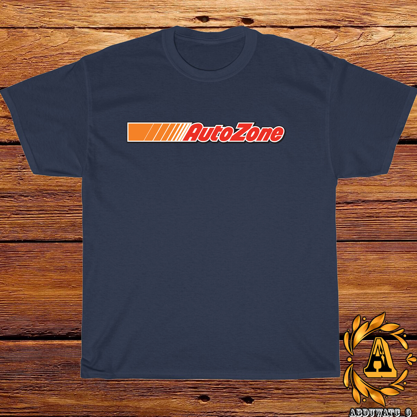 Autozone Logo Black/ Grey/ White/ Navy / Red T-Shirt Size S-5XL