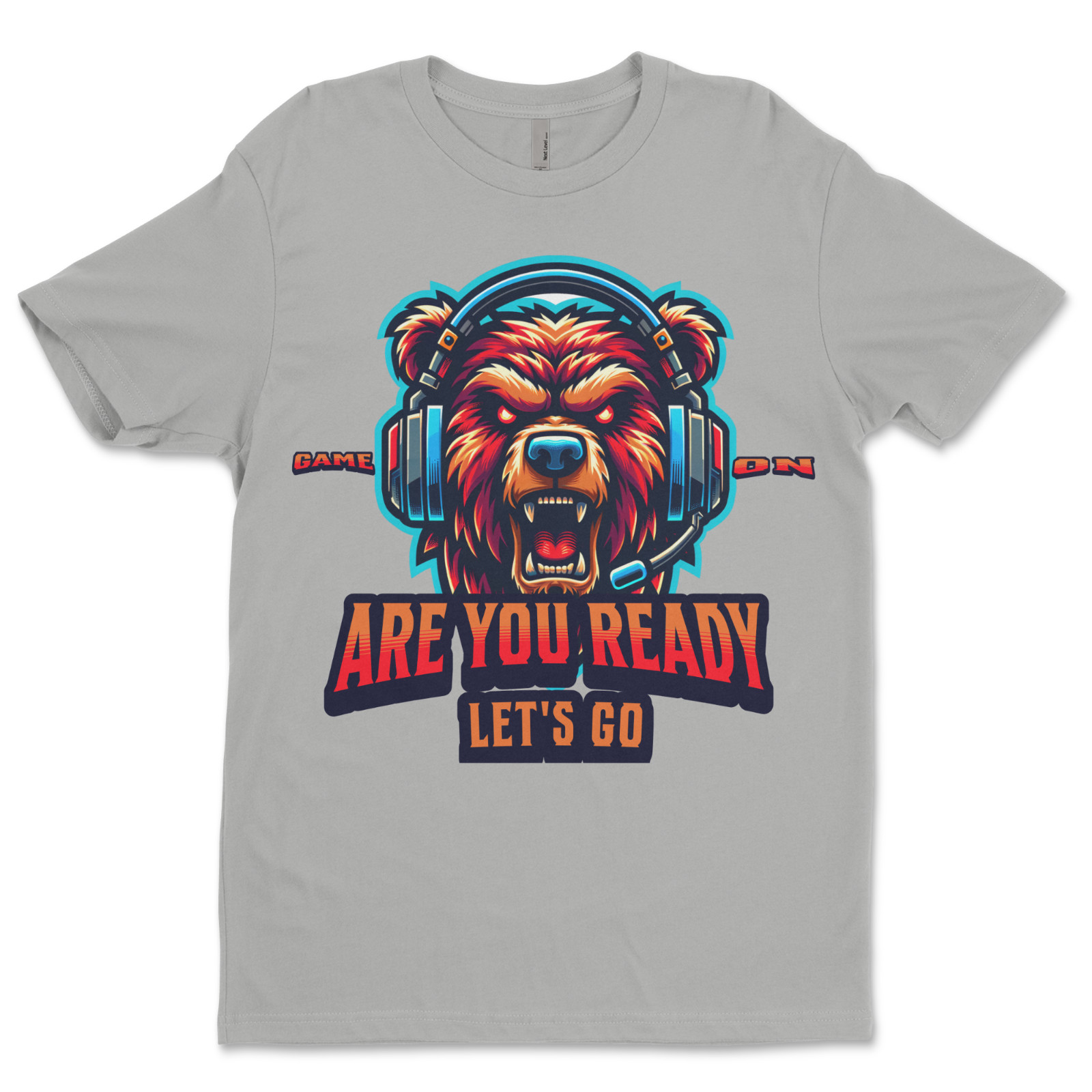 Custom T-Shirt, Are You Ready Dtf Print On Next Level T-Shirt unisex Soft Cotton