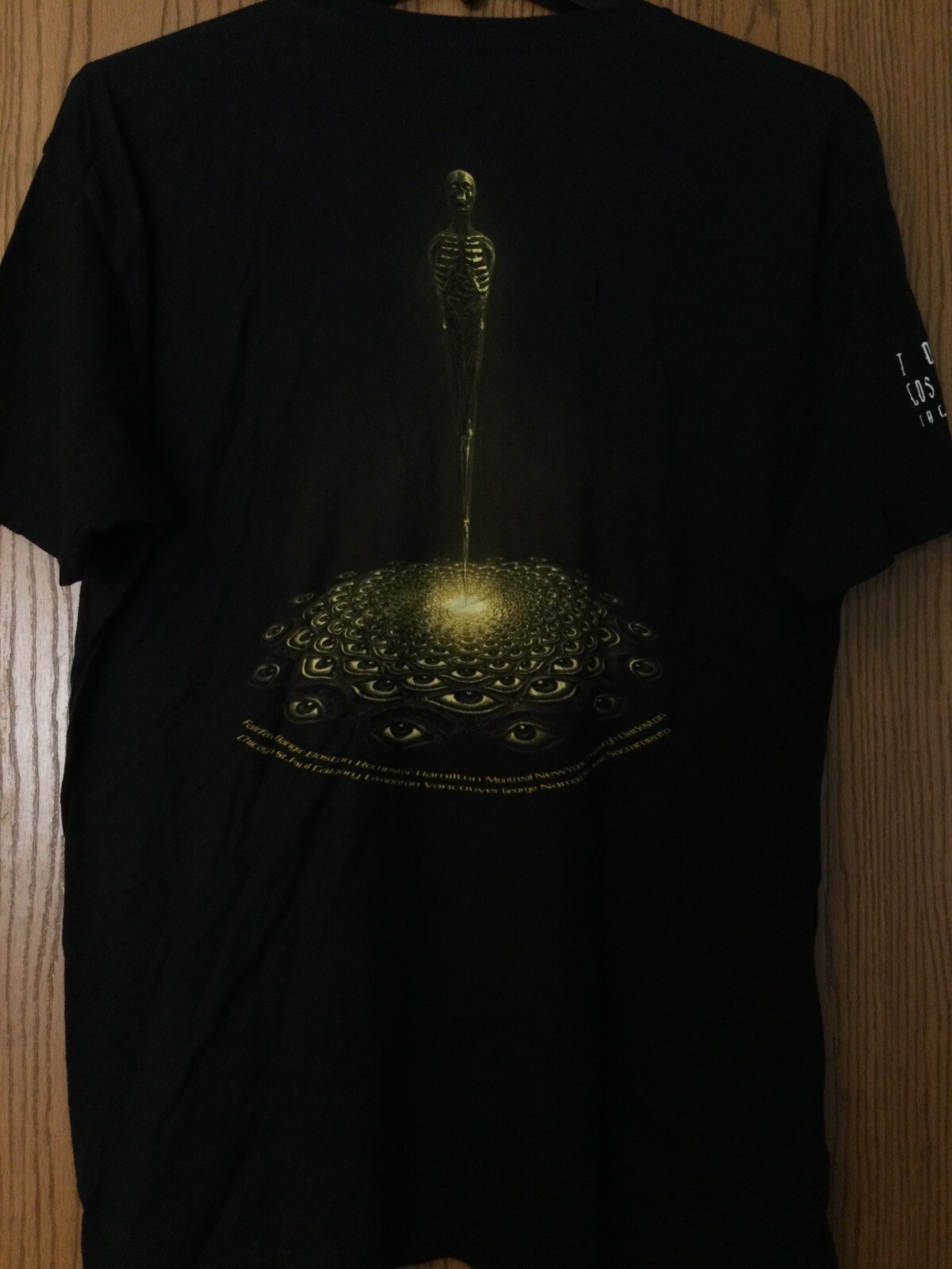 Tool – Los Angeles, California – 2015 Black Shirt – XL – Tultex