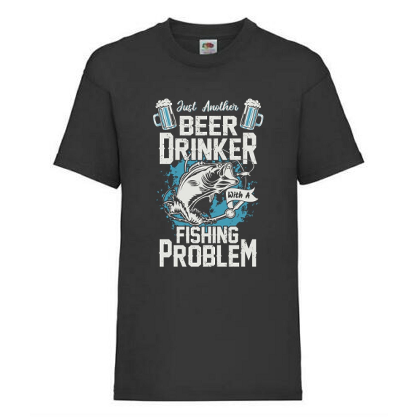 Fishing Beer Drinker Funny Humour Novelty T Shirt Various Colours And Sizes