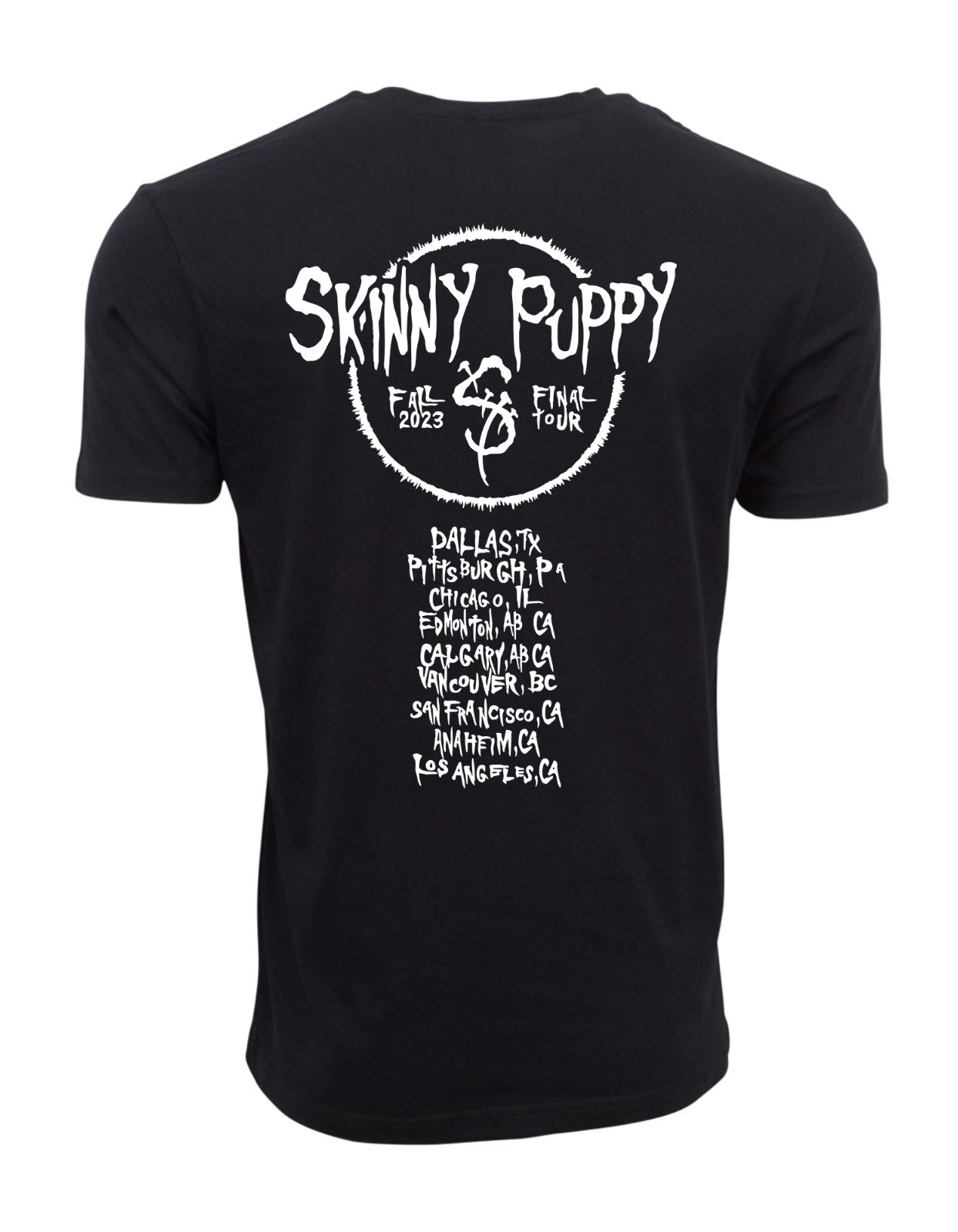 The-Skinny-Puppy Tour Graphic T shirt