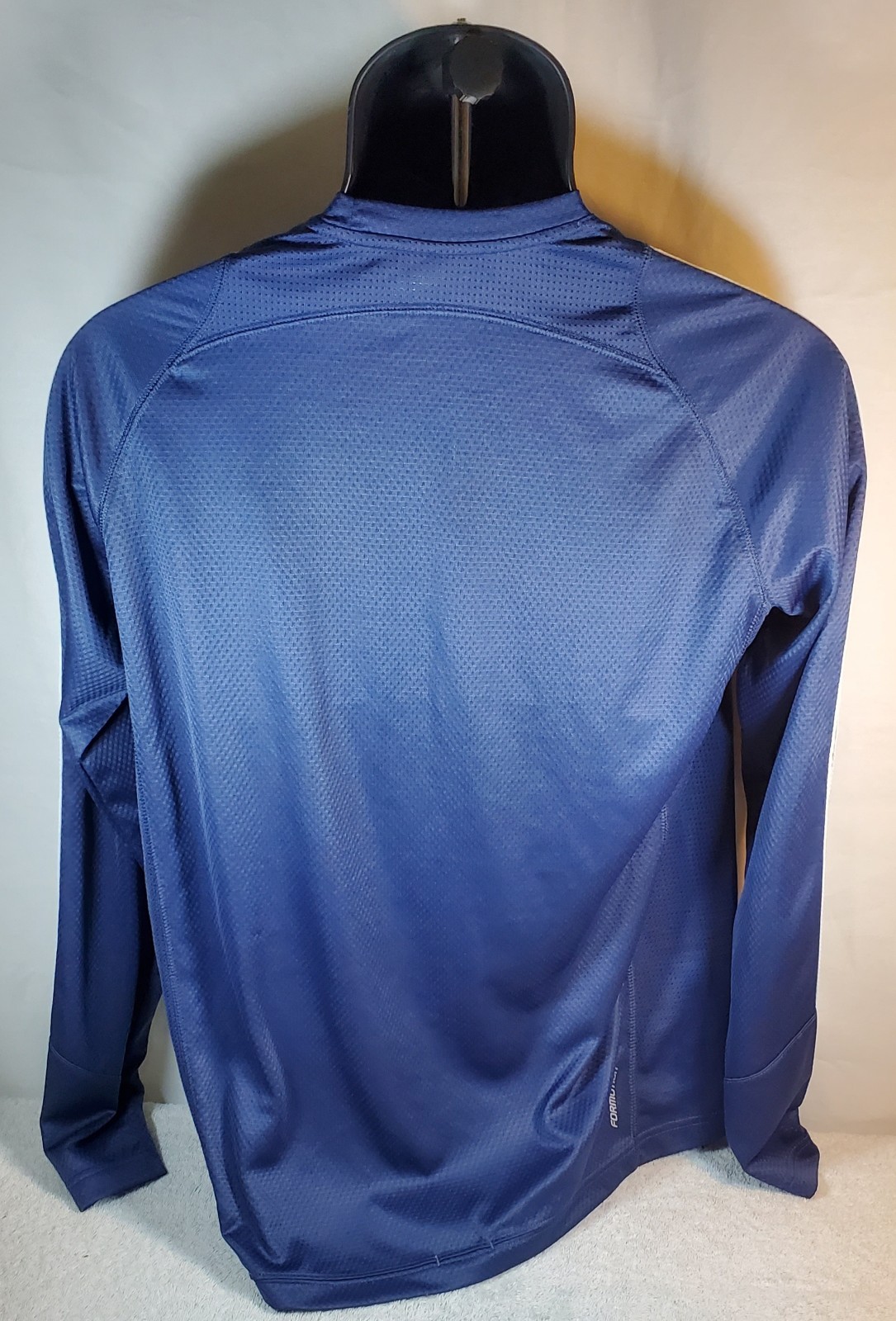 Adidas Climacool Performance Response LS Shirt Men’s Blue 3 Stripes Medium