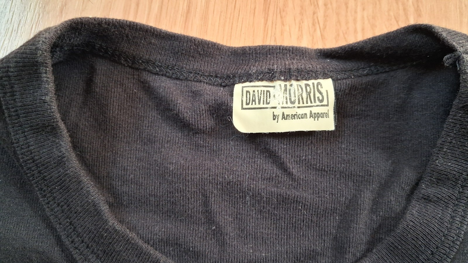David Morris Iron Maiden Graphic T Shirt Glitter Logo Border Vintage American Ap