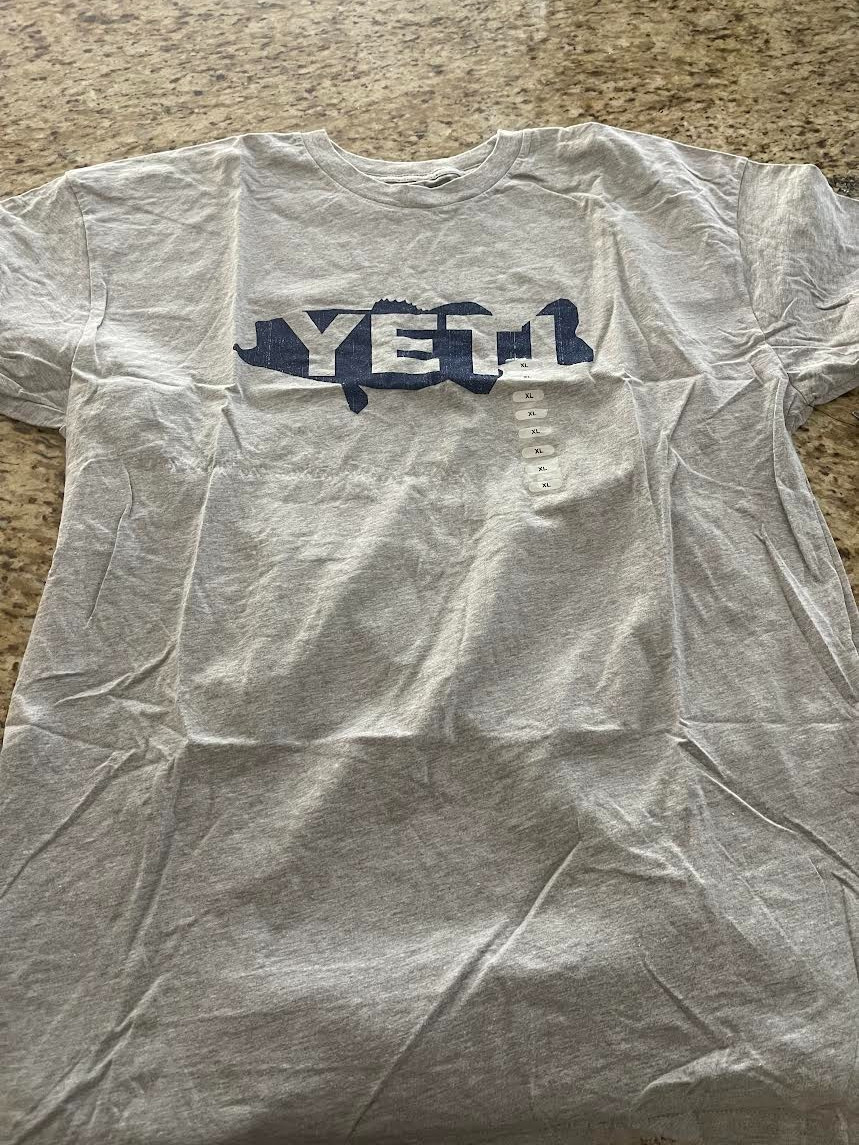 YETI Logo Badge Short Sleeve T-Shirt Athletic Heather