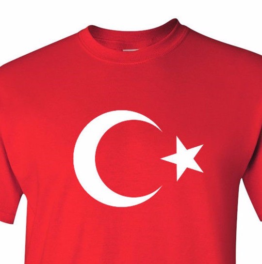 Turkey T shirt Turkish Flag National Team T-shirt Turkiye Moon Pride Tee Türkiye