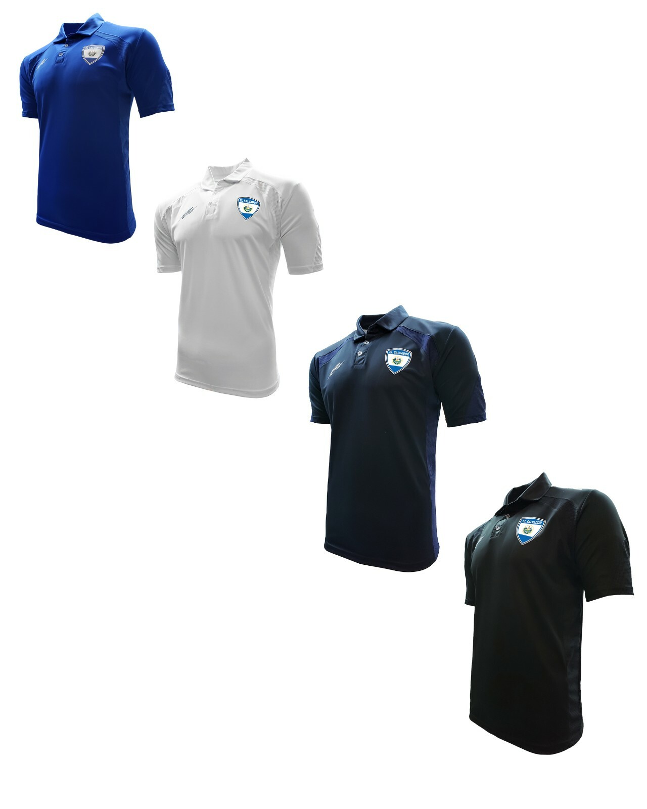 El Salvador Polo Shirt For Men Color Blue/Navy/Black/White