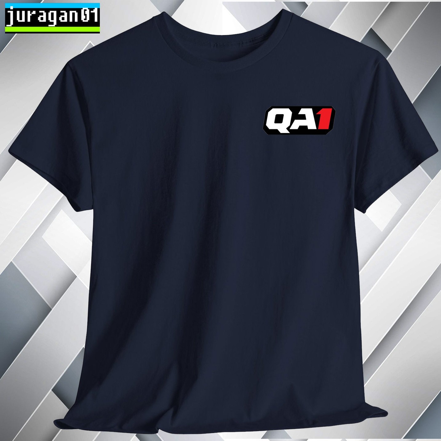 QA1 Kits T-Shirt Small Logo Black/Gray/Blue/Red/White S to 5XL Made in USA
