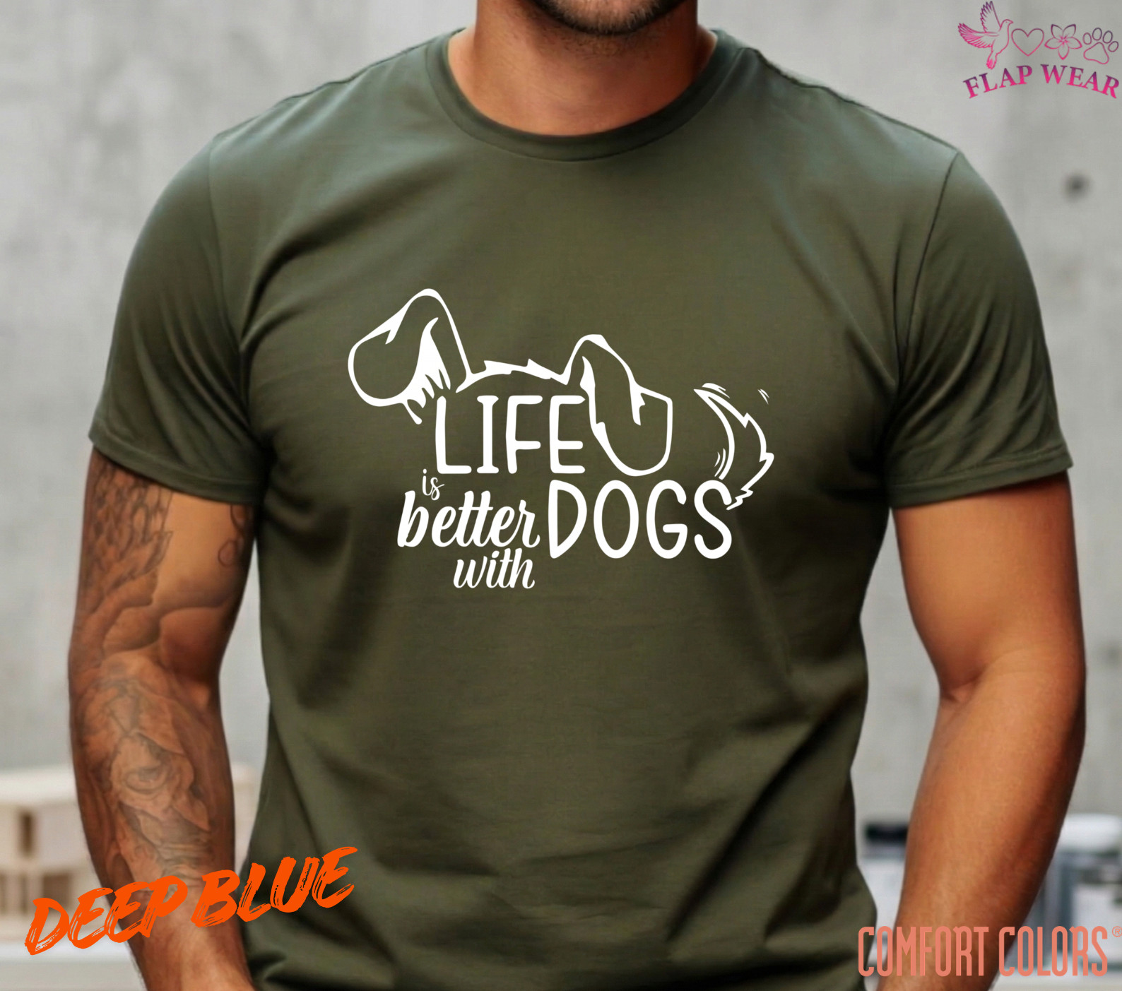 Unisex Cute Dog Lover T SHIRT,T shirt women,T shirt men,T shirt vintage Mom Dad