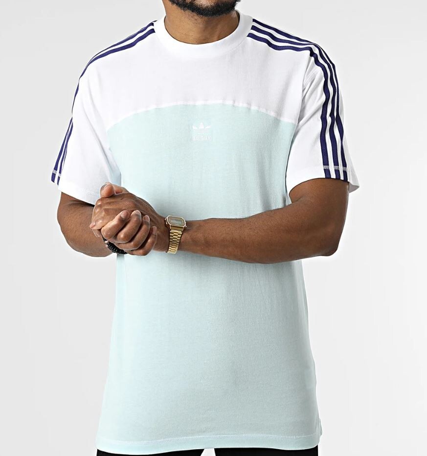 NEW MENS ADIDAS ORIGINALS SUPERSTAR SST TREFOIL TEE SHIRT ~ SIZE MEDIUM #HC2101