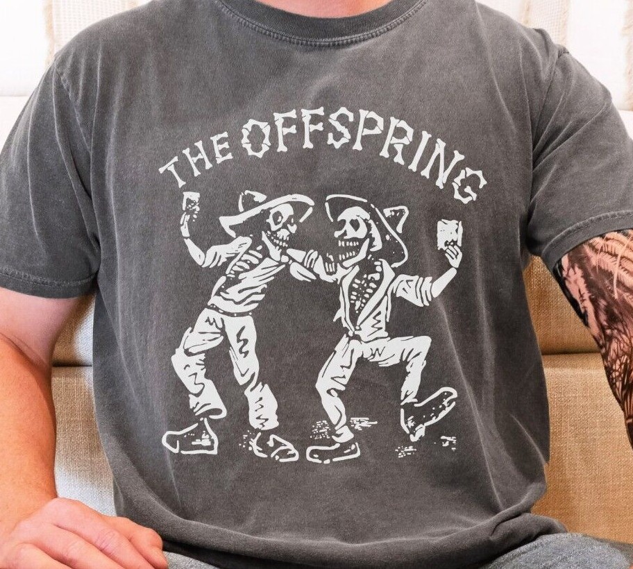 The Offspring Dance T-Shirt 90s Punk Rock Band Legend on Comfort Colors 1717 Tee