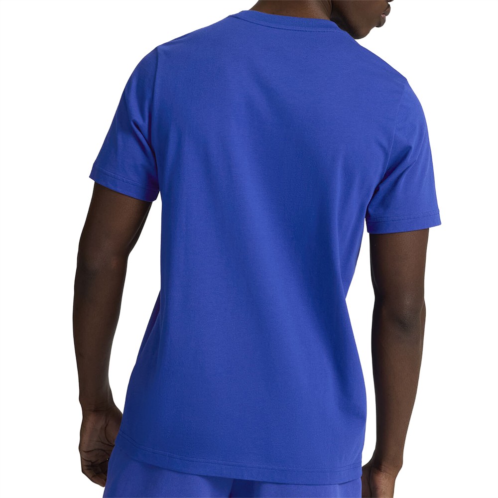 PUMA Essentials 2 Color No. 1 Logo Crew Neck Short Sleeve T-Shirt Mens Blue Casu