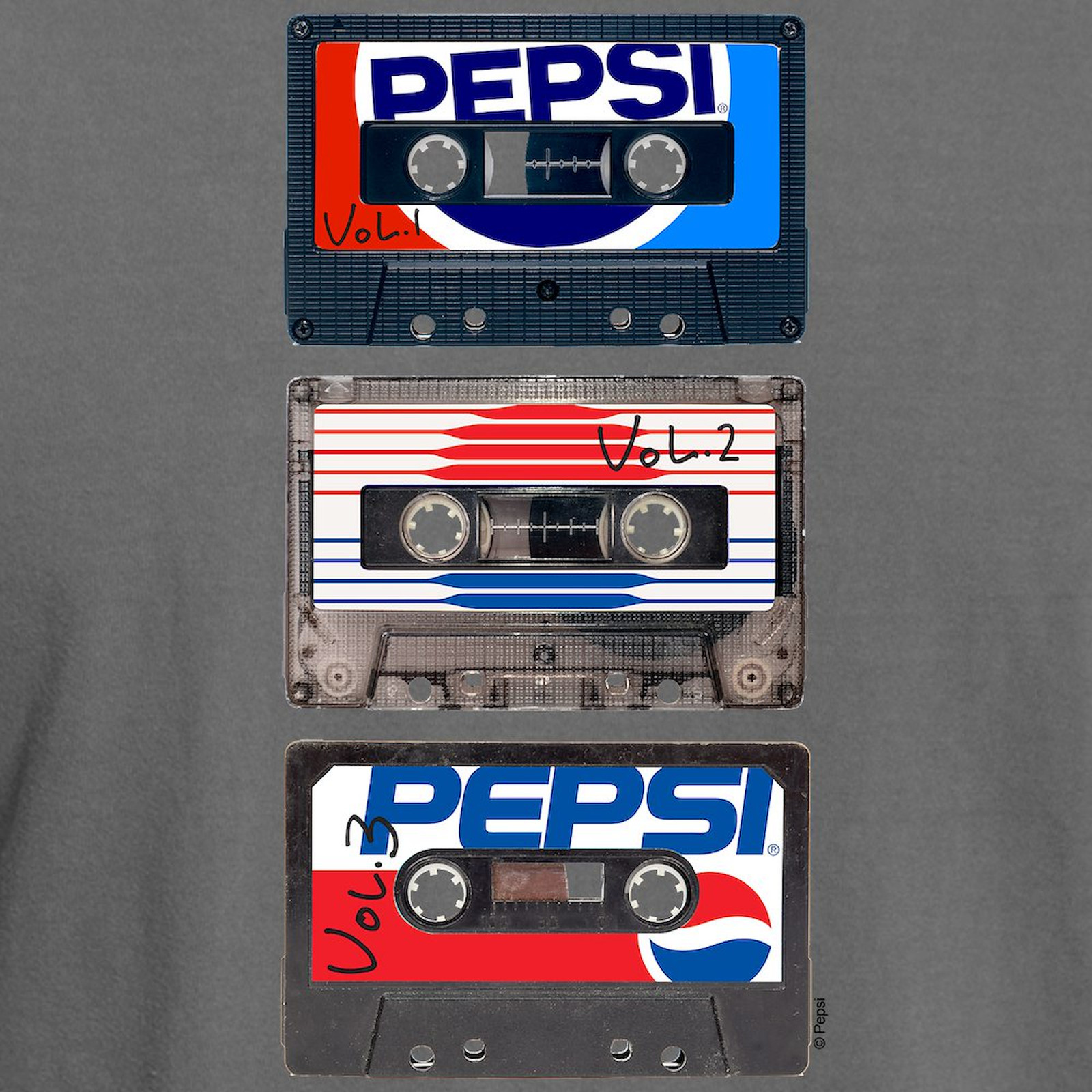 CafePress Pepsi Flashback Tapes Mens Comfort Colors Shirt Mens Shirt (267996624)