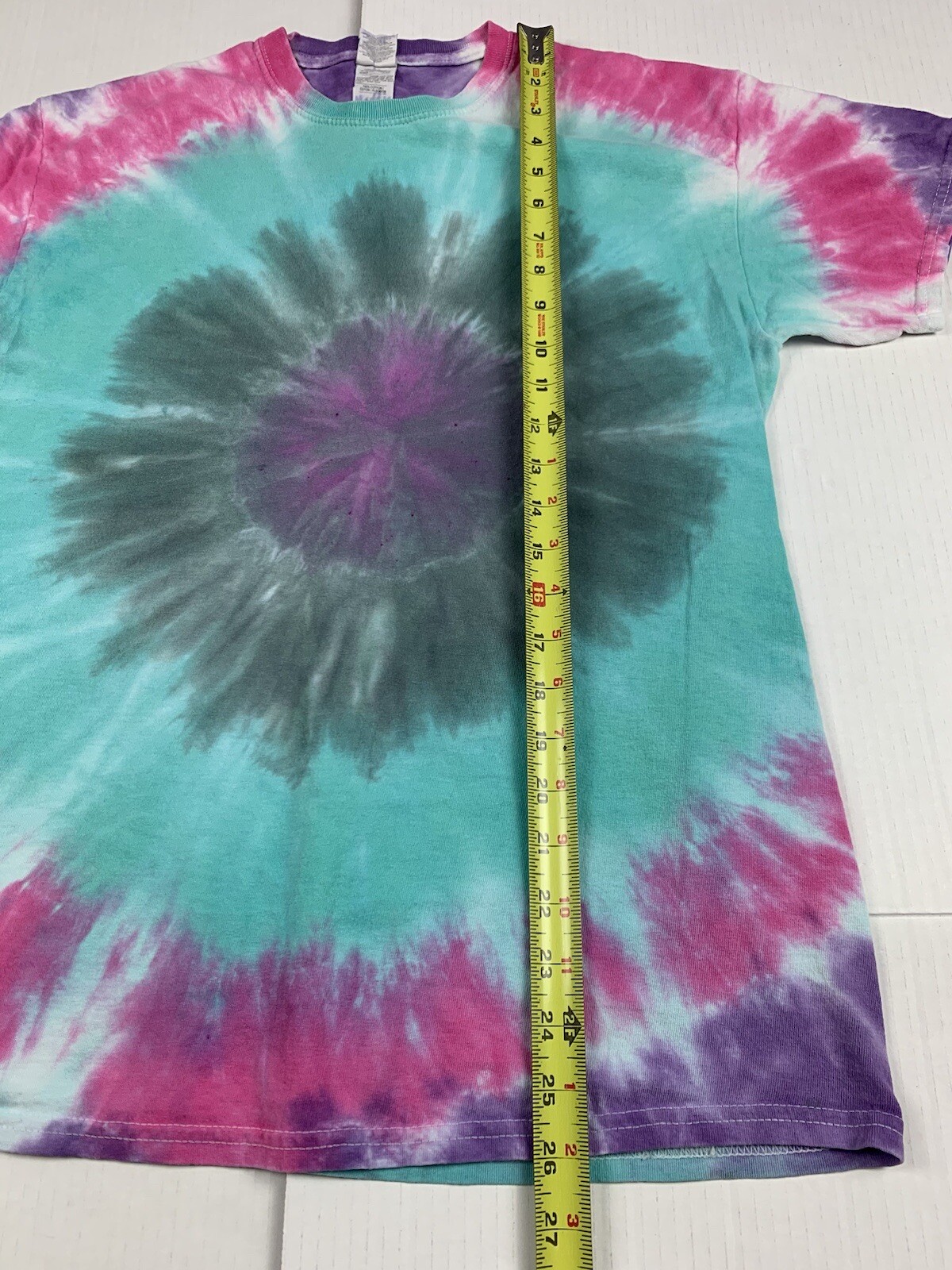 Gildan Original Handmade Men M Tye/Dye Tee Shirt Cotton