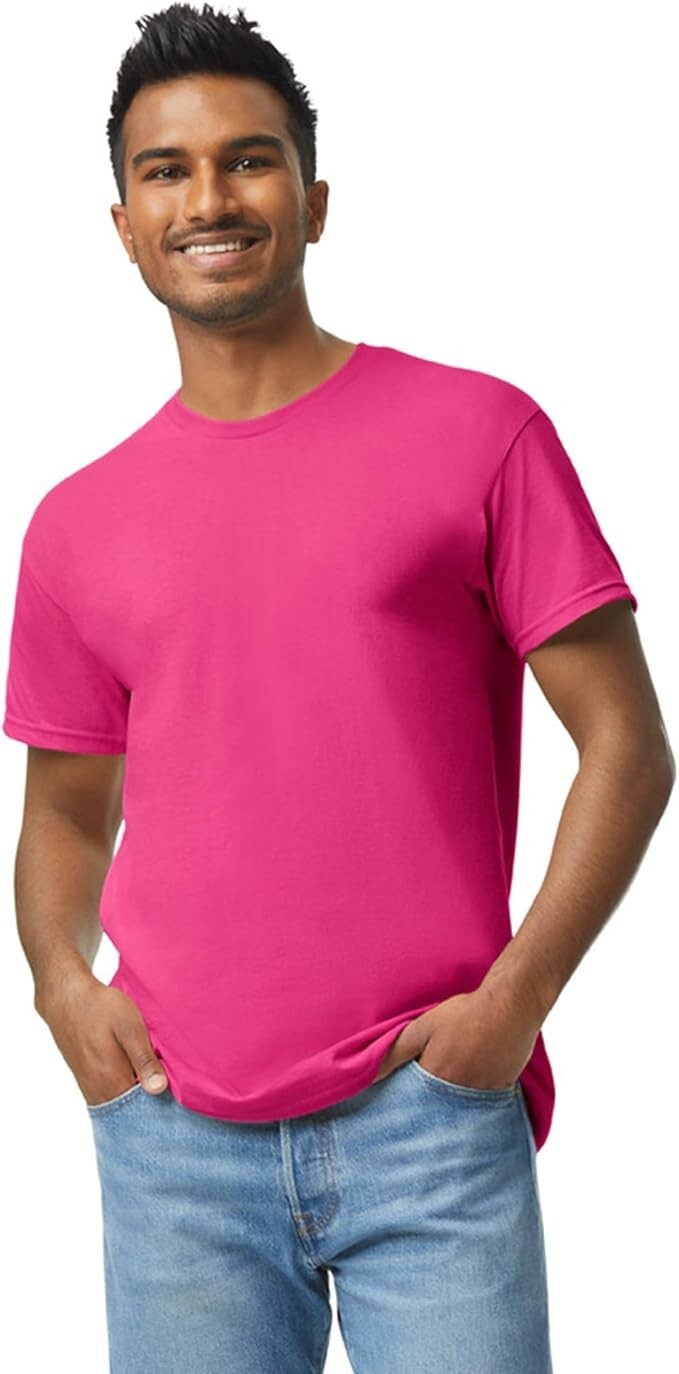 Gildan Heliconia G500 Adult Heavy Cotton 5.3 oz T-Shirt ( 2XL ) 3 Shirts