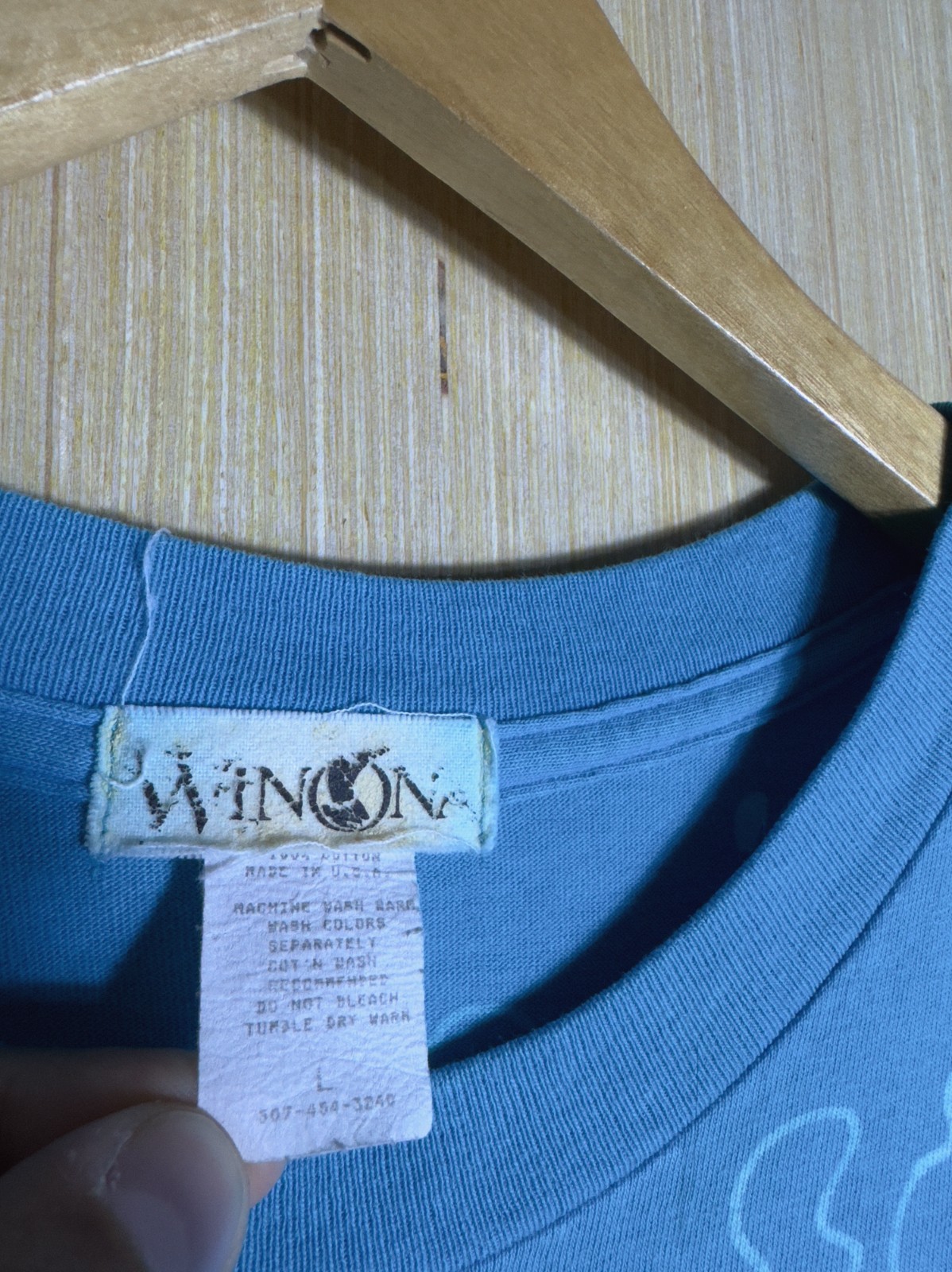 Vintage Sea Turtle Shirt Large Blue Short Sleeve Men’s Graphic Print 90s