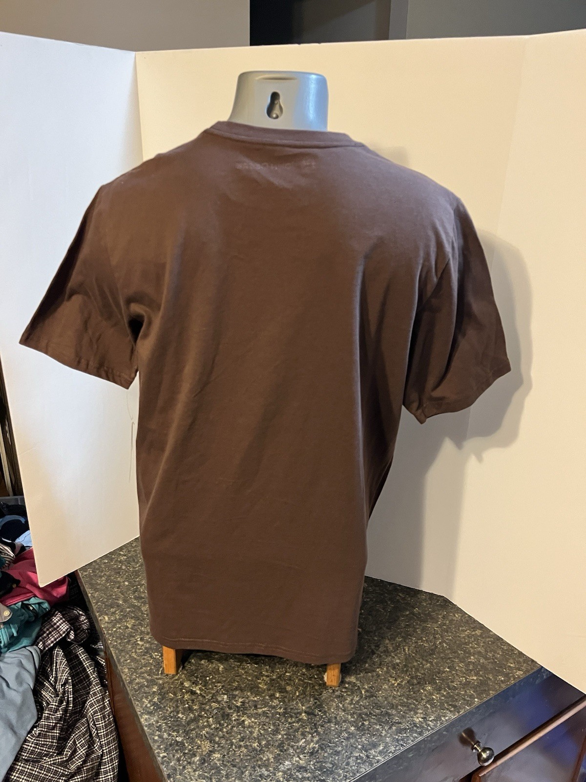 John Deere Men’s T-shirt Brown Small Cotton – NWT