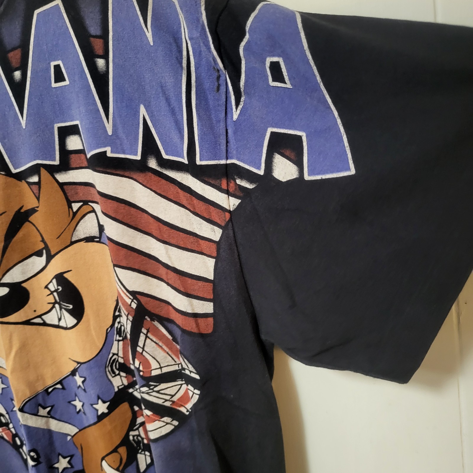 Vintage Wild Oats Taz Mania USA Size XL AOP T-Shirt