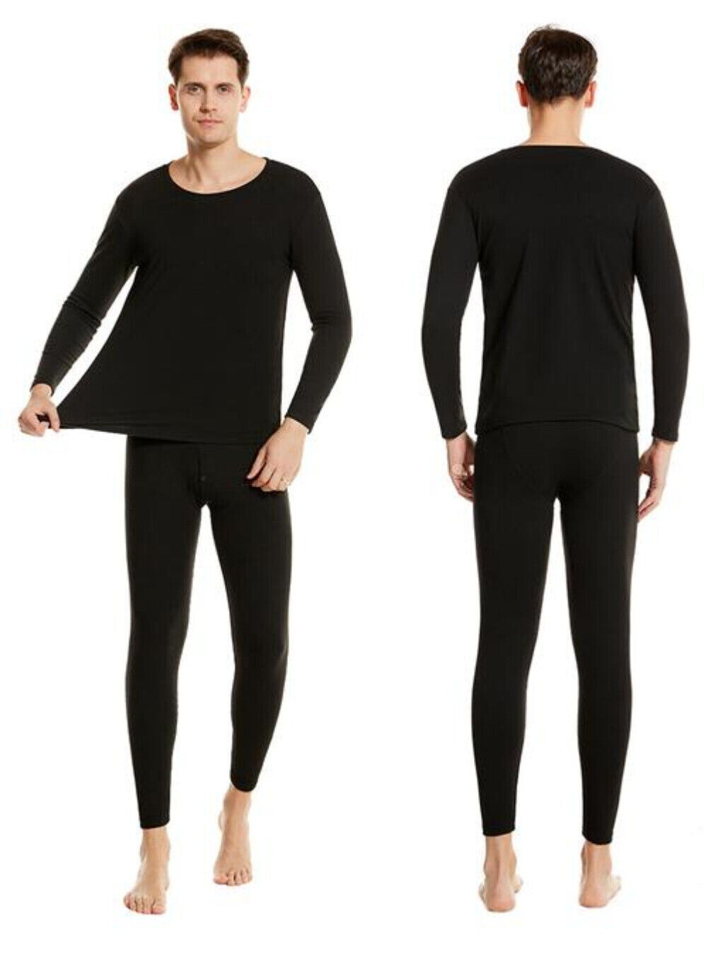 Men’s Athletic Long Sleeve Compression Shirts Dry Fit Sports Gym Shirts Workout
