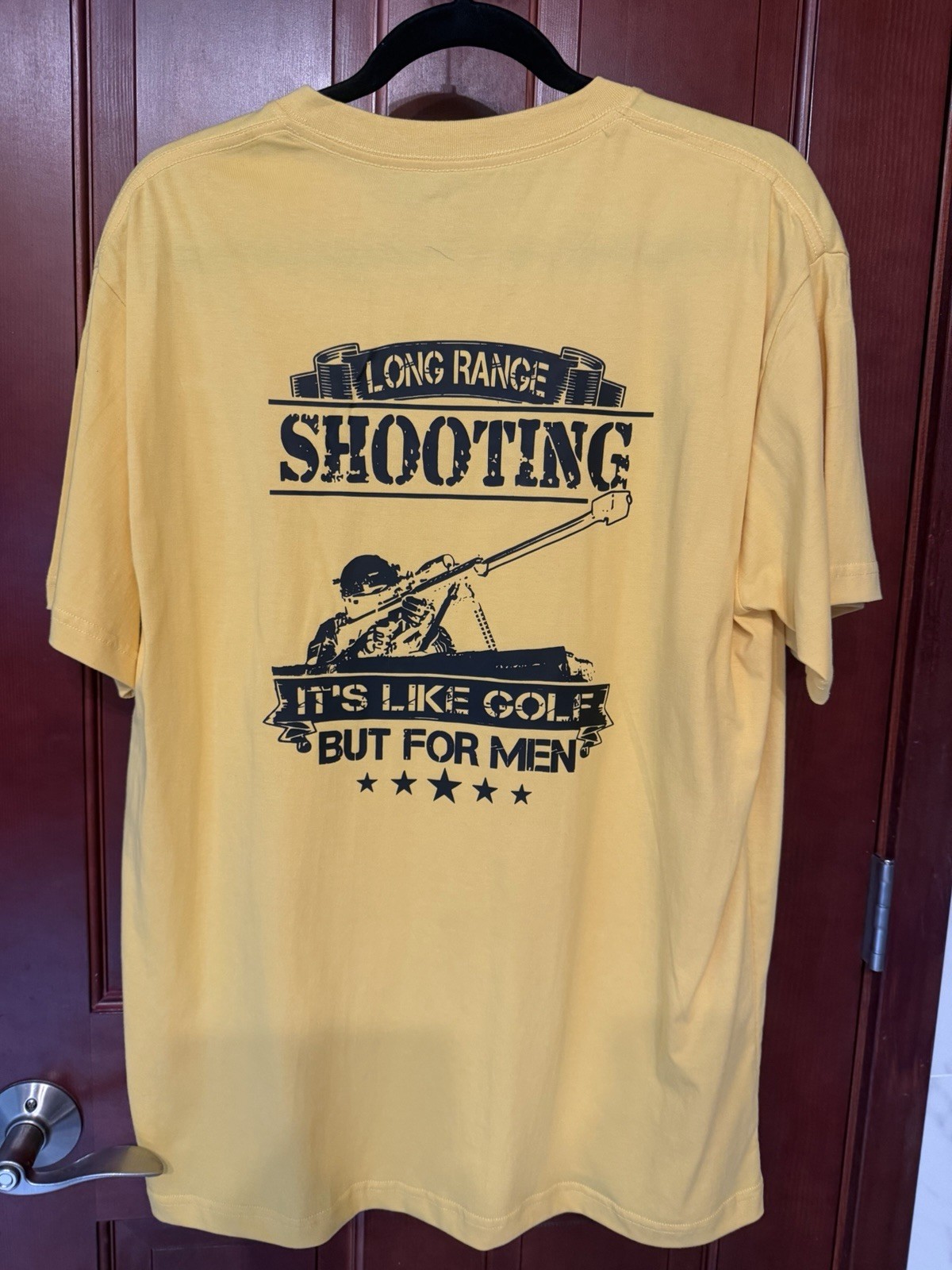 Long Range Shooting It’s Like Golf But For Men T-Shirt
