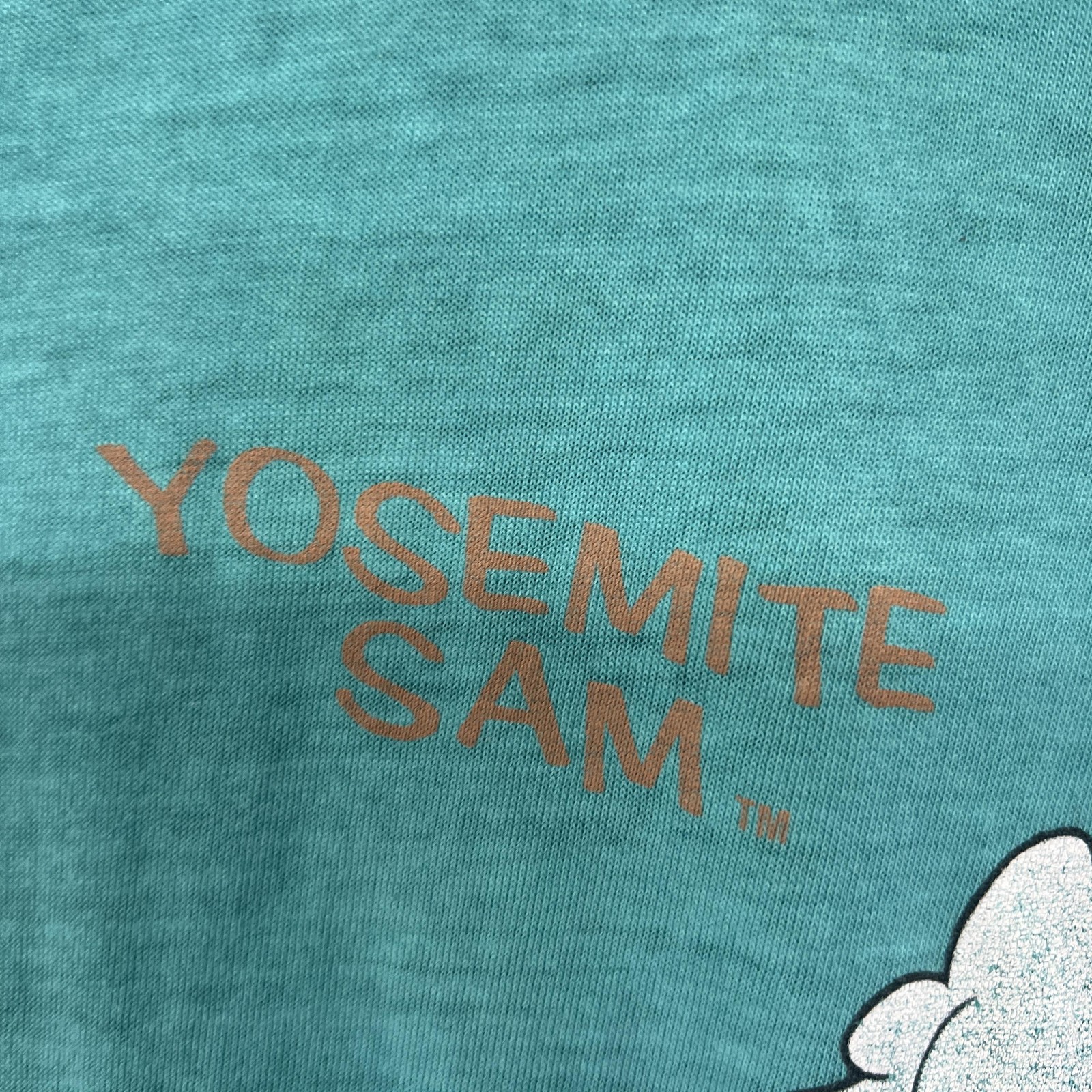 Vintage Yosemite Sam Shirt Mens XL 90s Artex 50/50 Looney RESERVED FOR BUYER