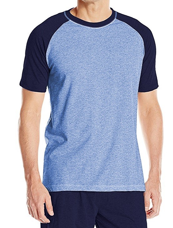 Medium Men’s Hanes X-Temp Tee Shirt Short Sleeve Crewneck Blue