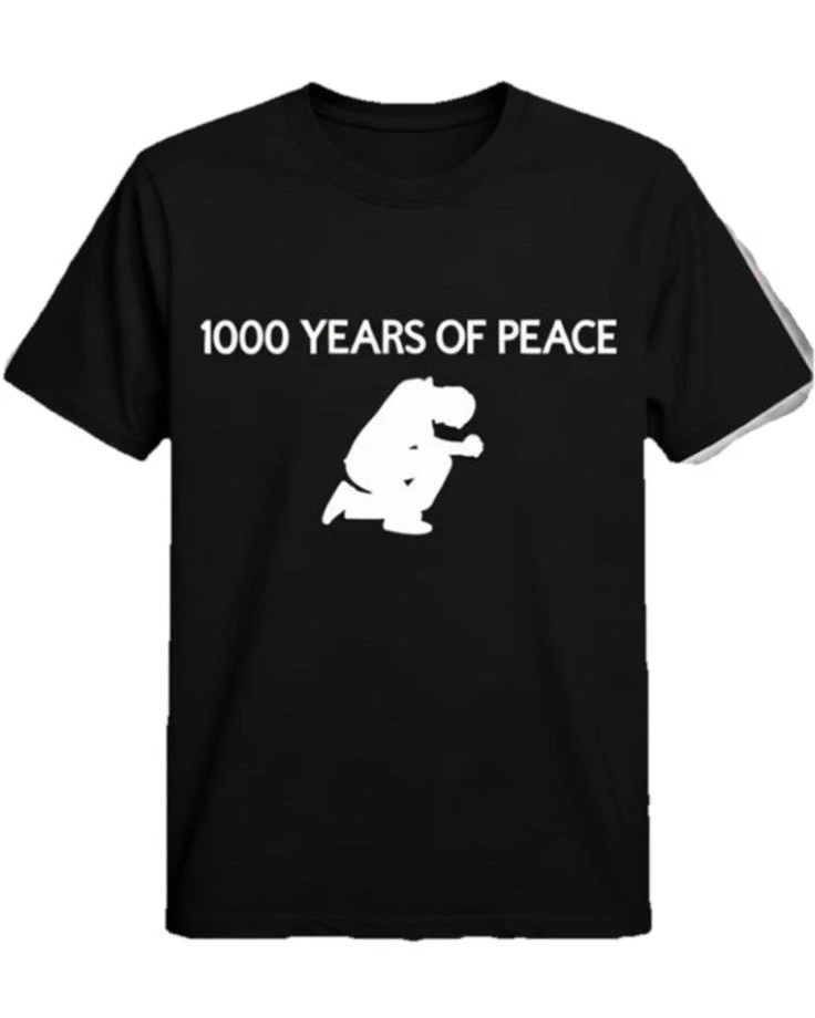 Peace T Shirt of Faith Adult S, M, L, XL, XXL. Inspirational God Jesus Christ
