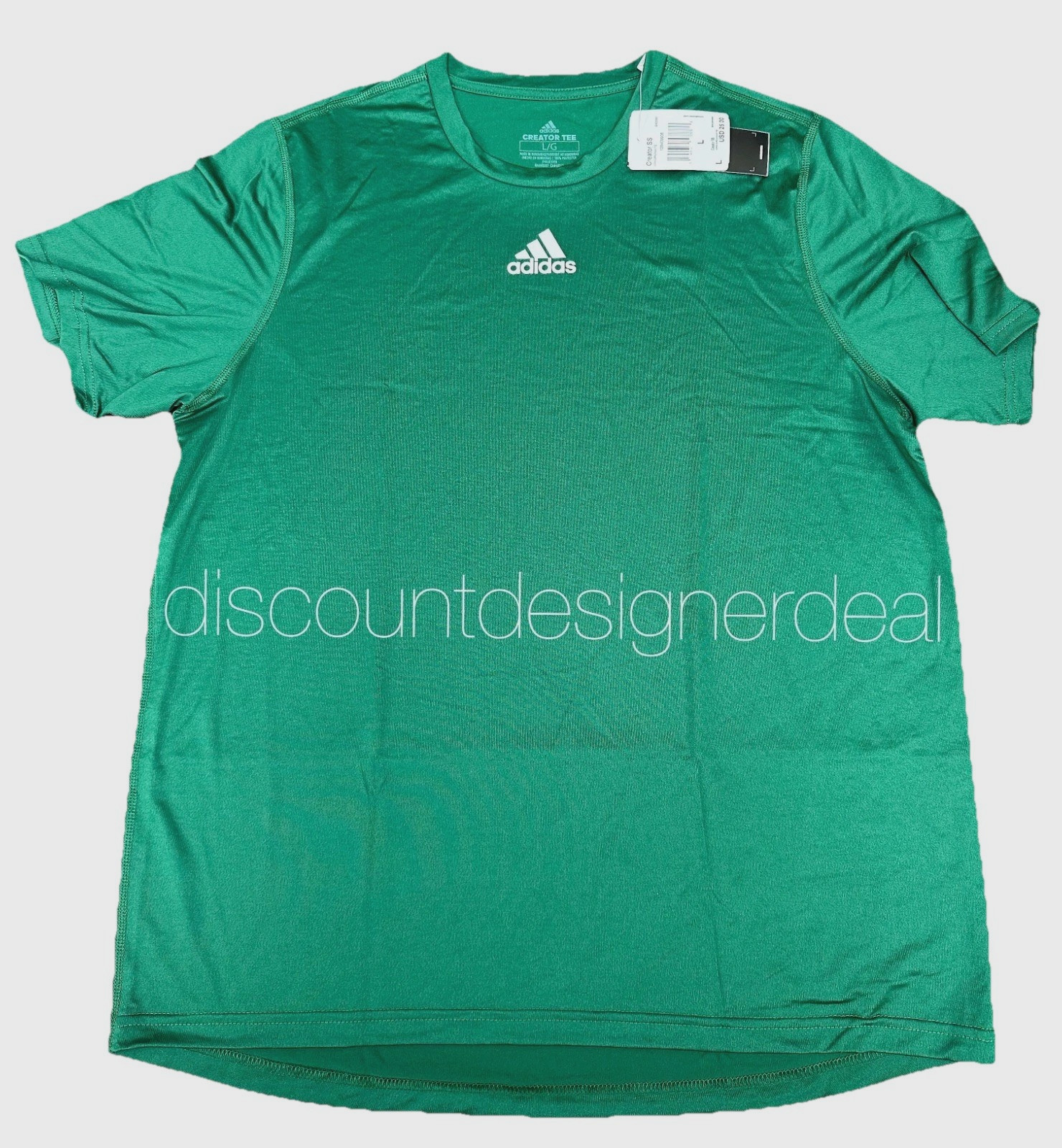 adidas Creator Short Sleeve Shirt Men’s White New with Tags All Colors Available