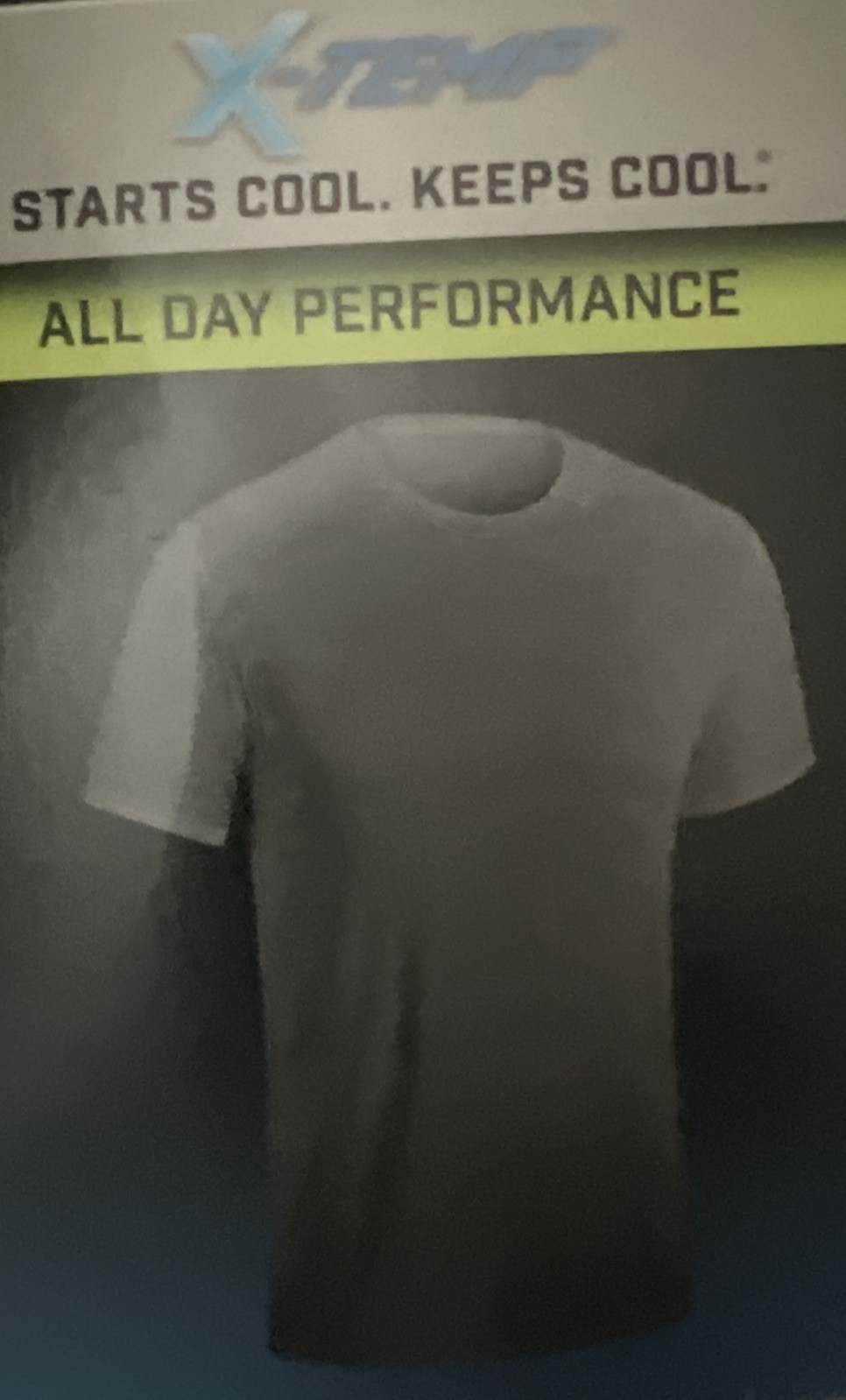 3XL Hanes Men 3 Pack Tagless X-Temp All day Performance T-Shirts NIP