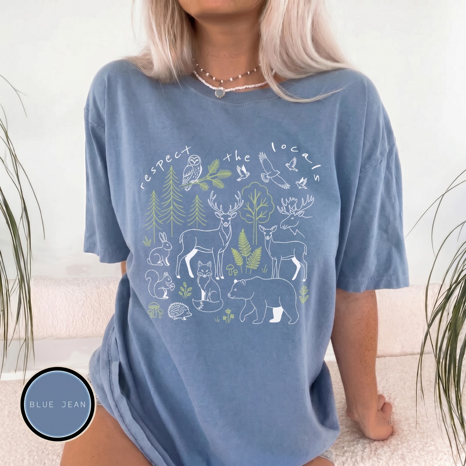 Comfort Colors Respect The Locals Shirt, National Park Tee, Camping T-Shirt