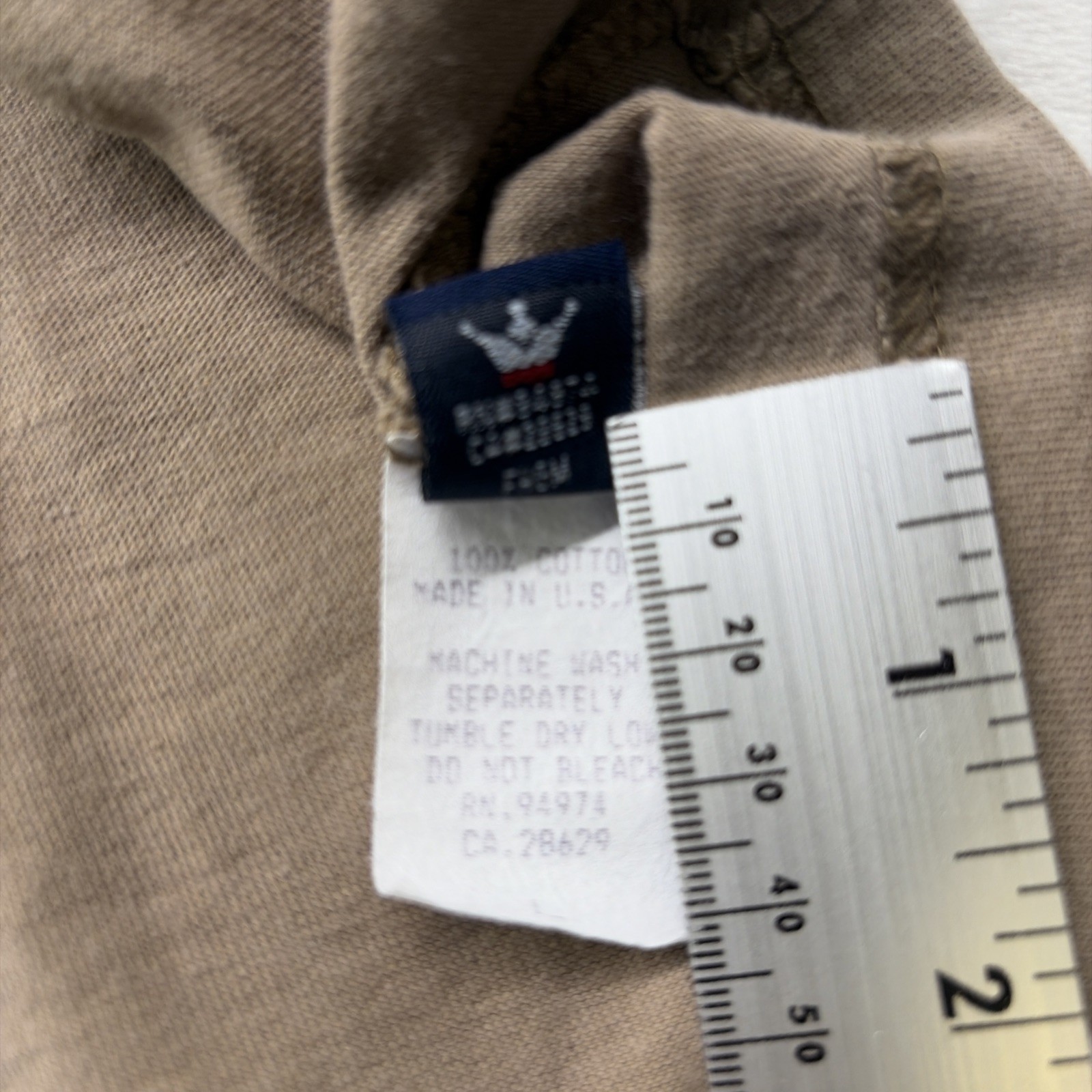 Vtg Stussy T Shirt Multi Colored Men’s Sz Large Basic Logo Graphic Made In USA
