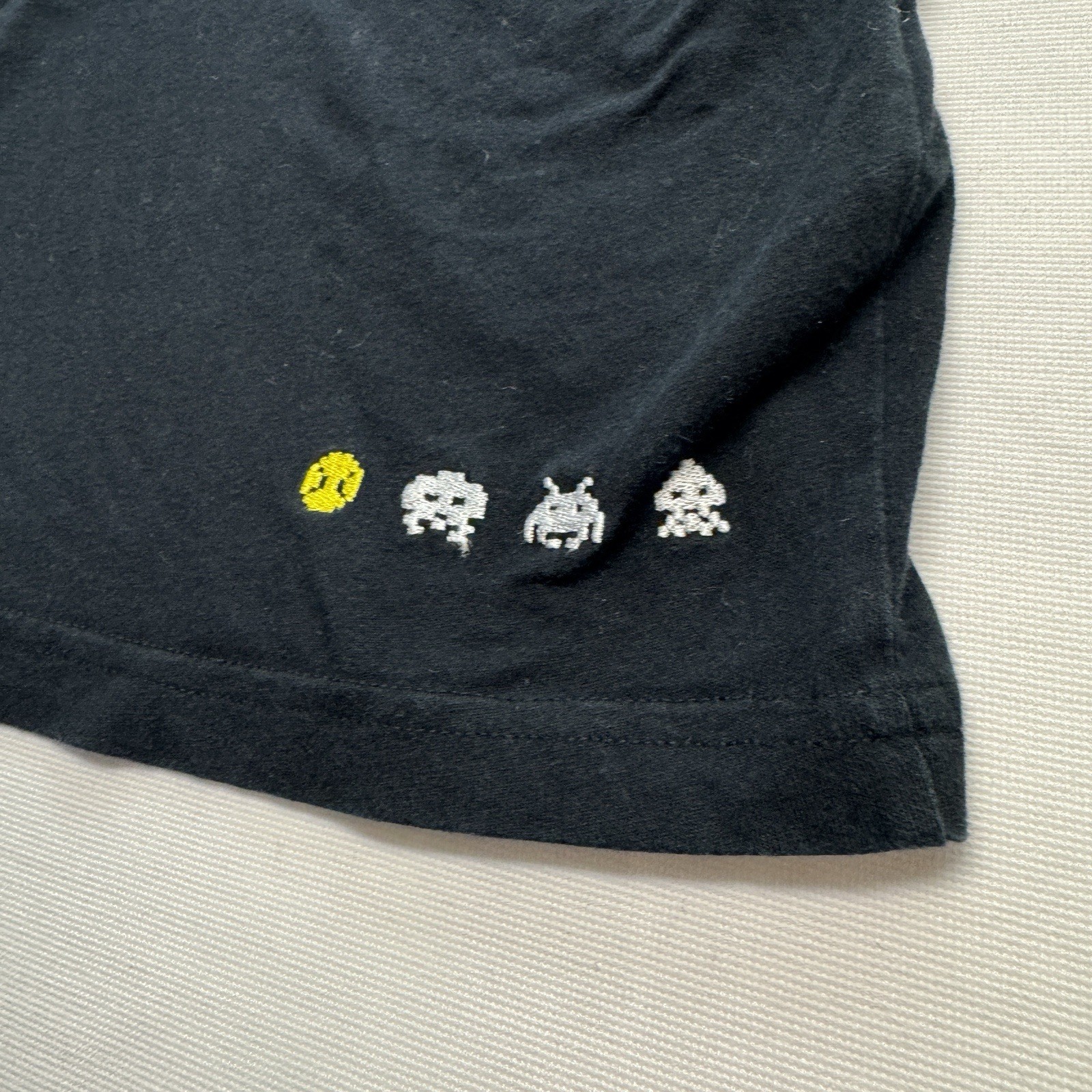 Fred Perry X Space Invaders T-Shirt Fitted Medium Scarce T-Shirt Vintage style