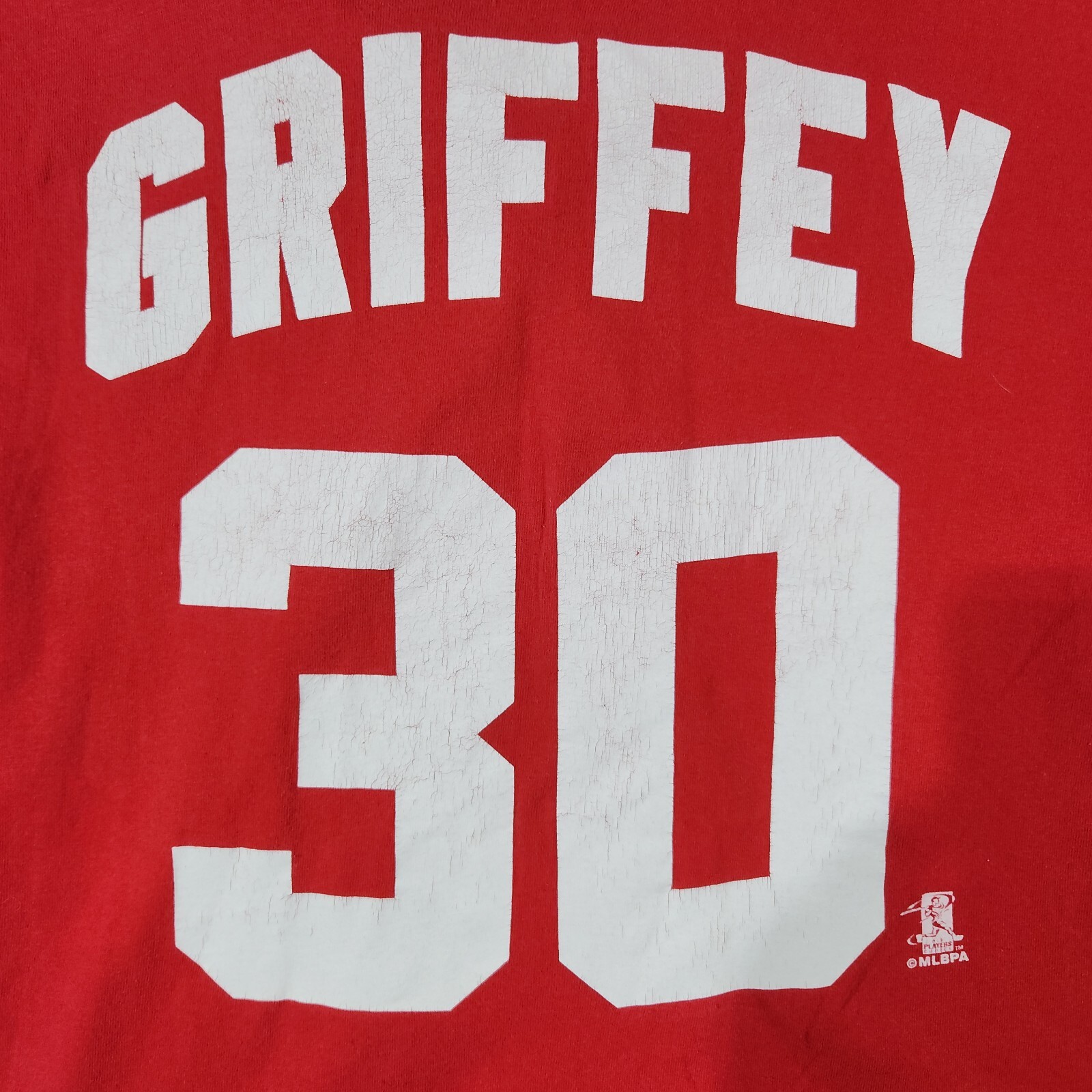 Vintage Ken Griffey Jersey Mens Size Large Reds Logo Athletic MLB Baseball