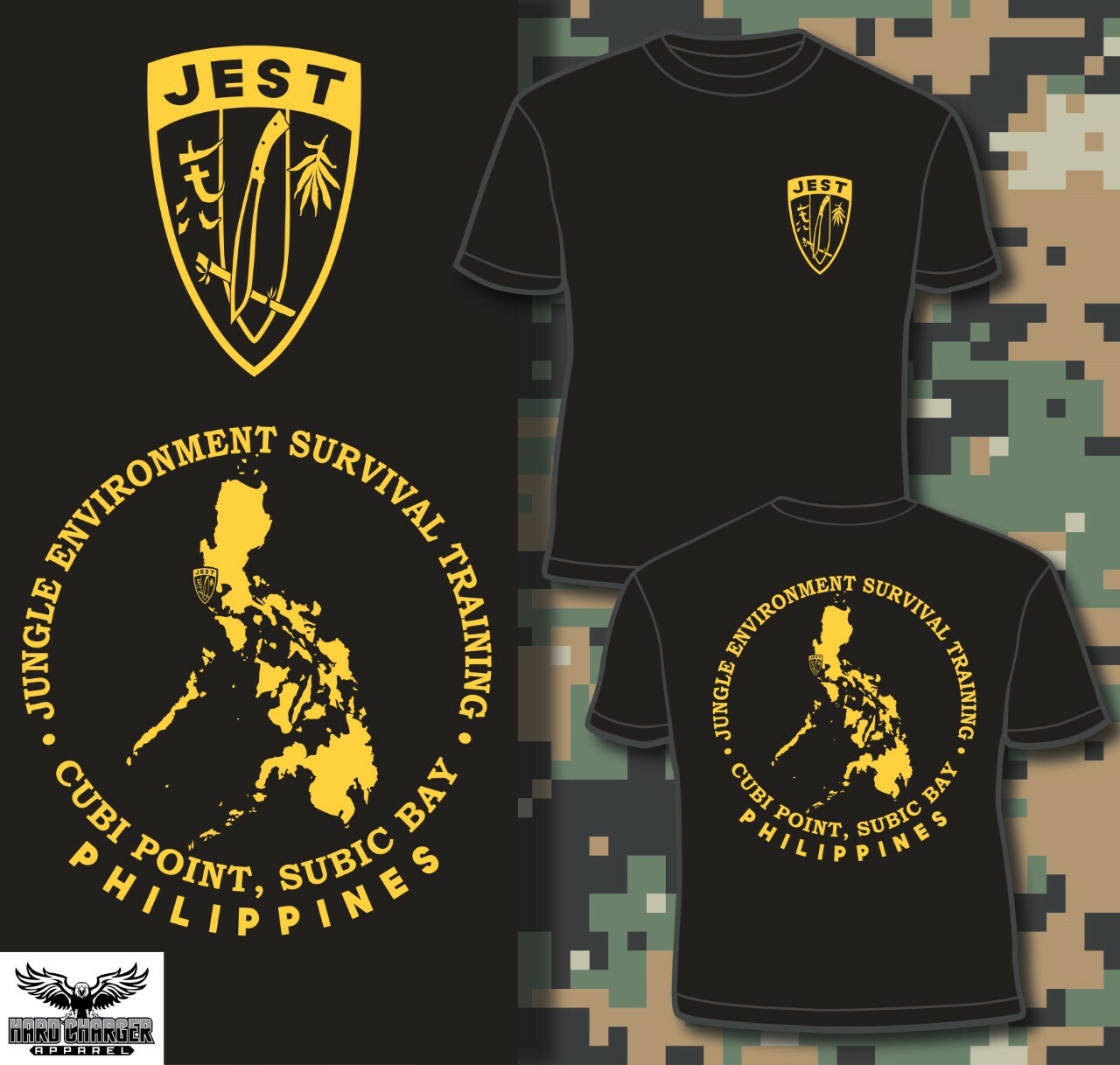 JEST School Jungle Environment Survival Training Subic Bay Philippines T-shirt
