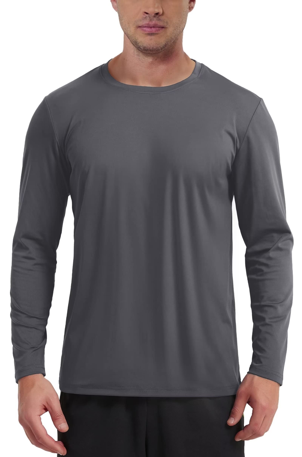UPF50+ Men’s Long Sleeve T-Shirts UV Sun Protection Quick Dry Fishing Shirts Tee