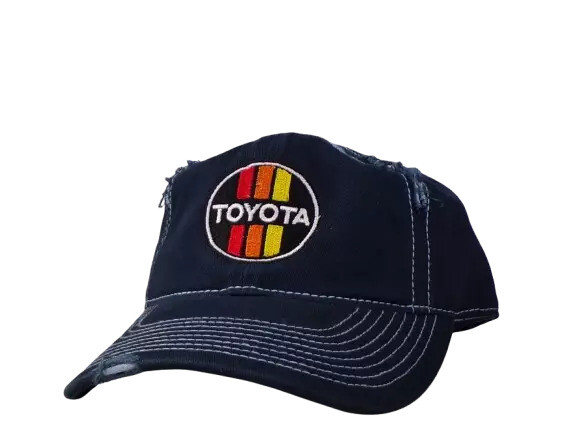 Toyota 1970’s Retro Logo Embroidered Adult T-Shirt S-6XL, LT-4XLT New