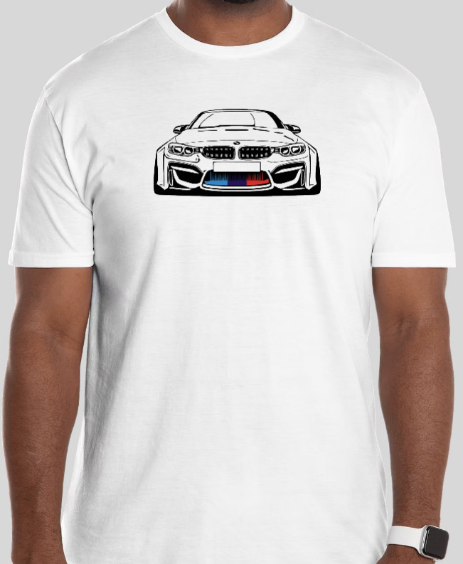 SIMPLE BMW F80 M3 M4 FRONT Motor Sport Racing GIFT T Shirt Size Tshirt T-Shirt