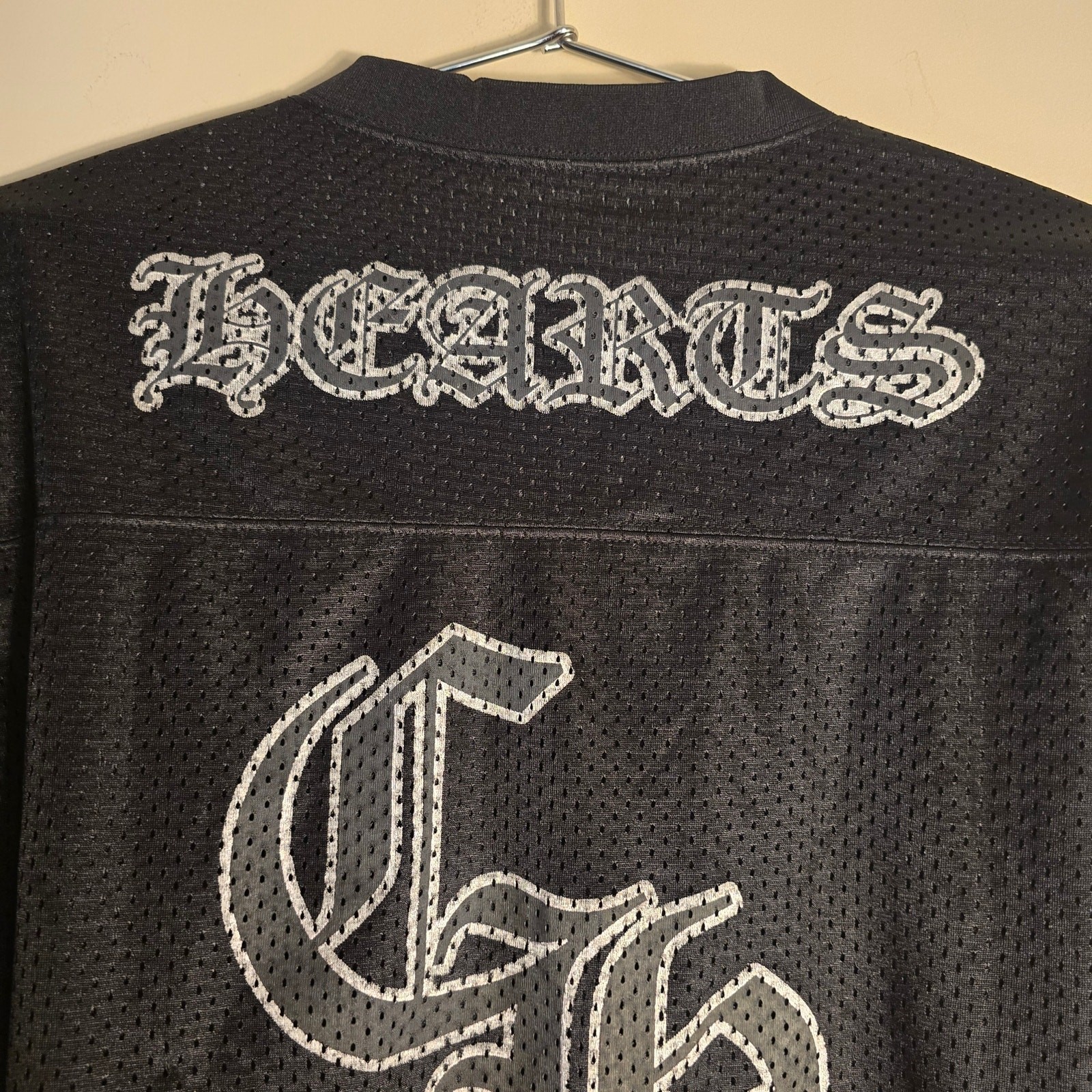 Chrome Hearts Long Sleeve Jersey Style Men S Designs Back & Sleeves Shirt