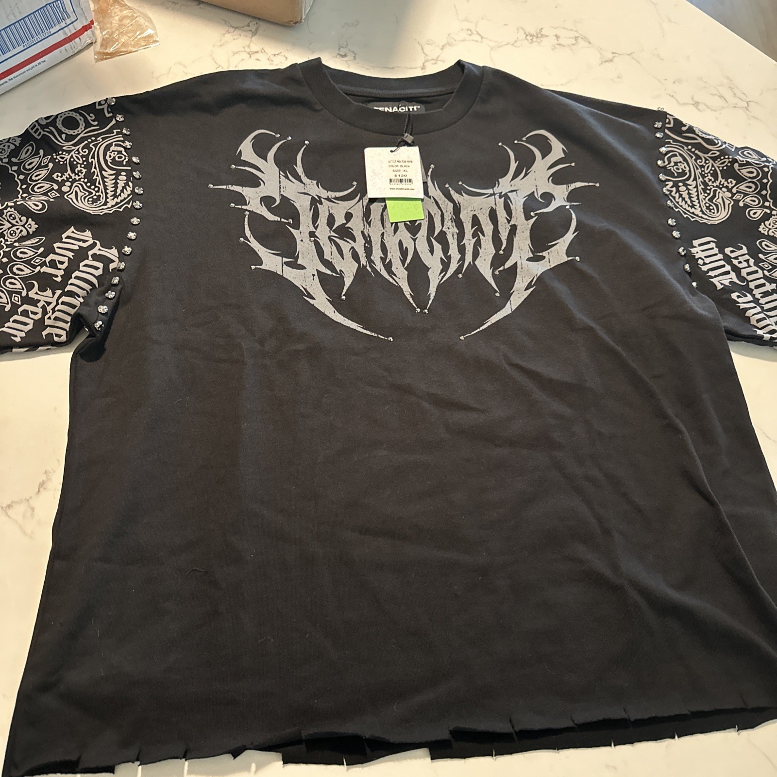 Tenaciti Men’s Streetwear T-Shirt Size XL