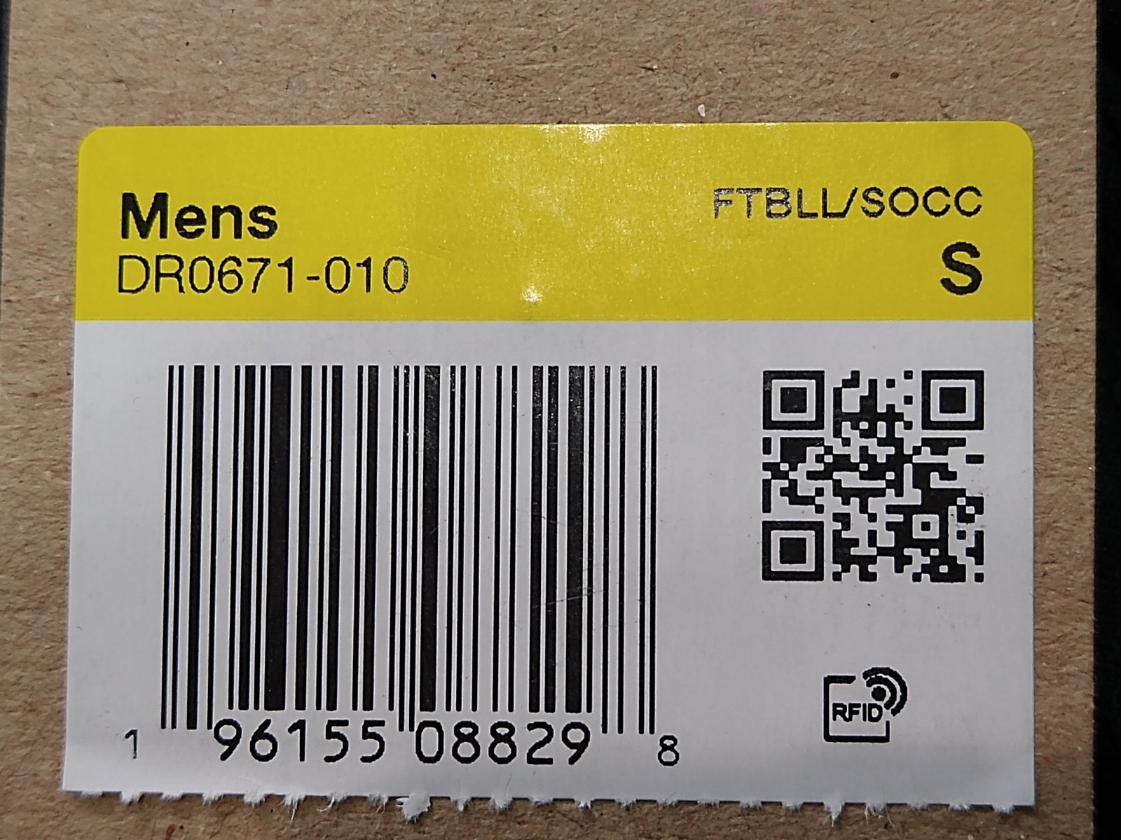 Nike Dri-FIT ADV Vapor 4 Knit Soccer Jersey – DR0671 010 – Black – Size: S – NWT
