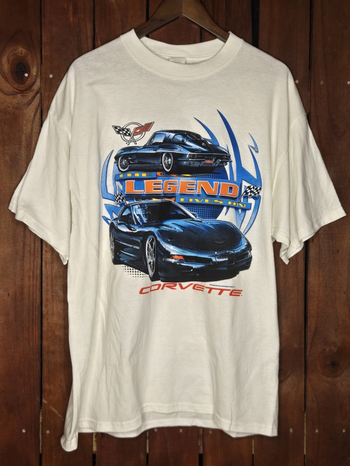 Vintage General Motors Chevrolet Corvette The Legend Shirt XL