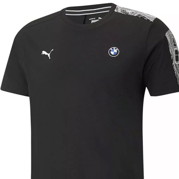 Puma BMW Motorsport MMS T7 Black Logo Tee (XL) TL60726