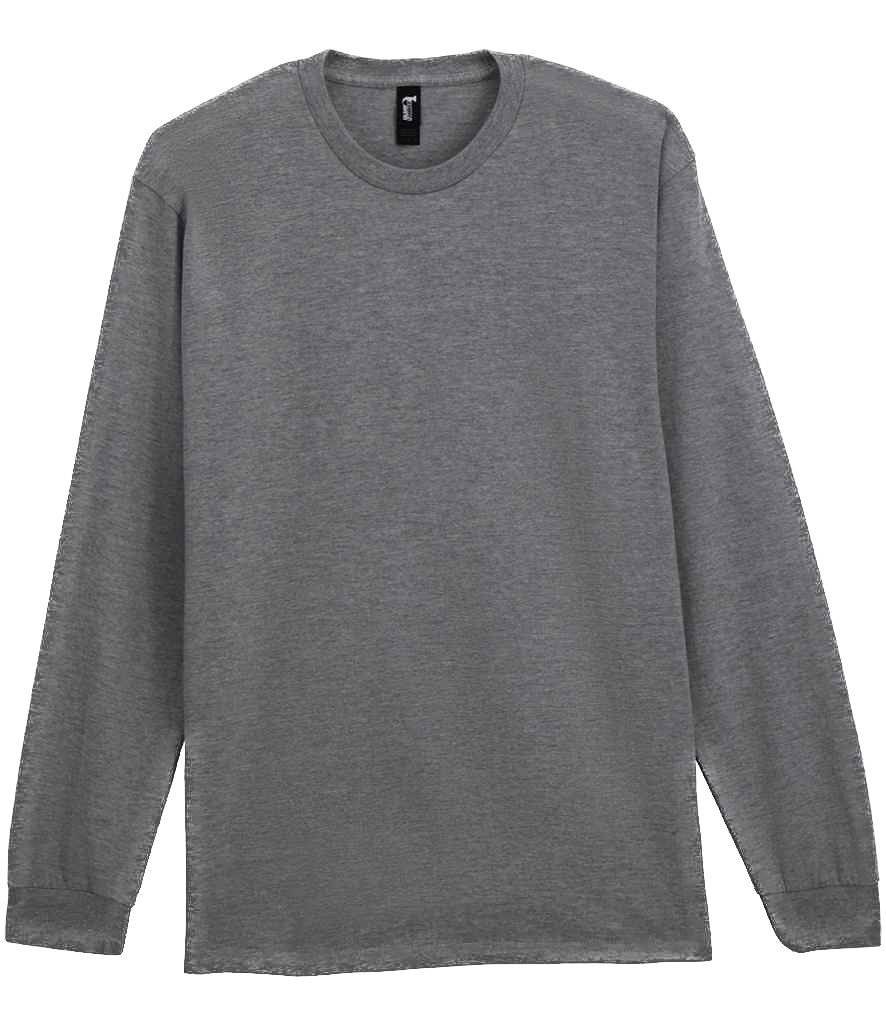 Gildan Hammer Heavyweight Cotton Crew Neck Long Sleeve Tee T-Shirt S – 4XL