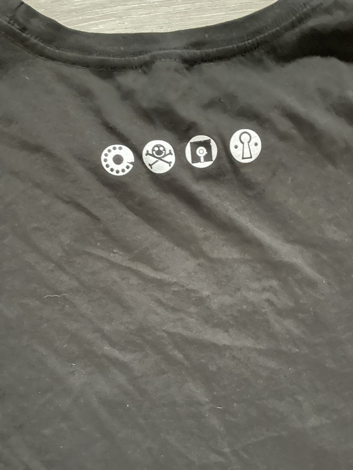 Def Con 26 Black Graphic T Shirt Disobey Size L