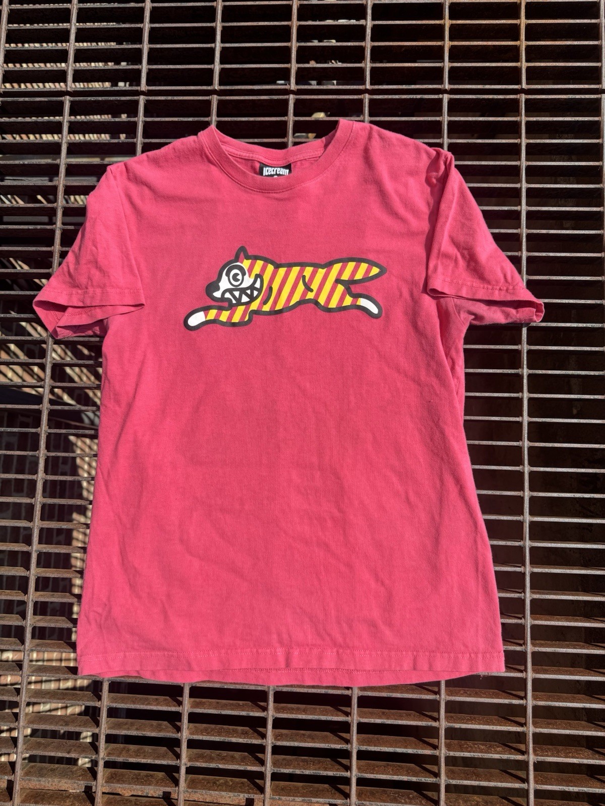 Men’s BBC Ice Cream Billionaire Boys Club Running Dog Logo T Shirt Pharrell OG