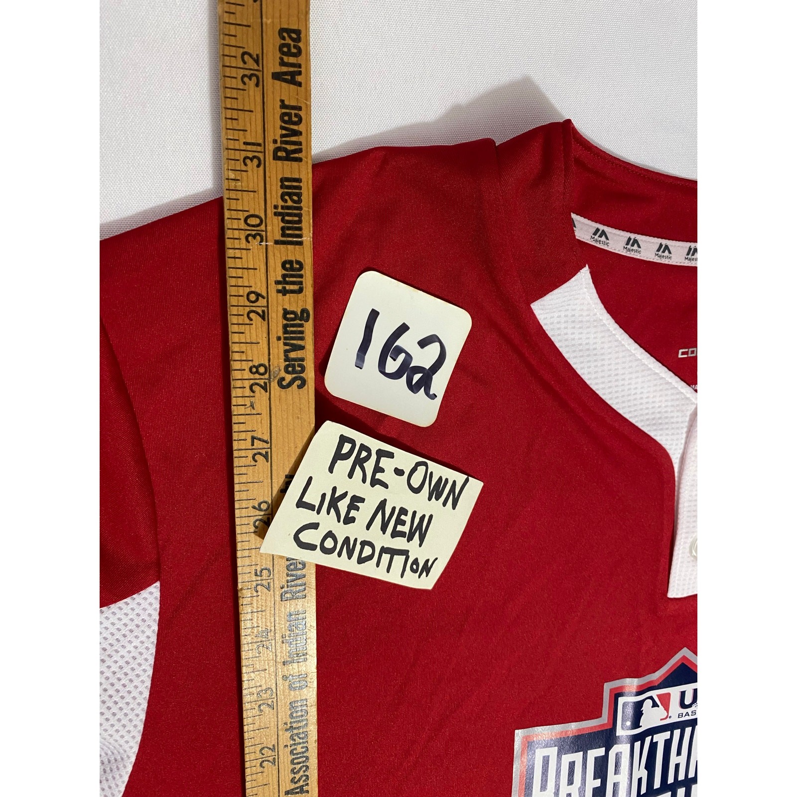Majestic Men’s Cool Base Baseball Jersey – MLB #24 – Size XL
