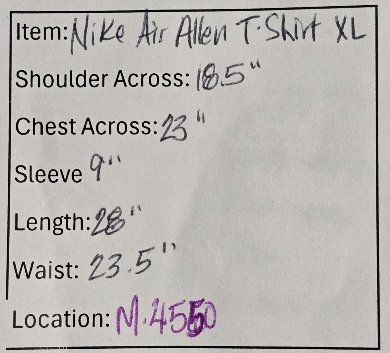 Nike Buffalo Bills Josh Allen “Air Allen” T-Shirt Men’s XL Blue NFL Football