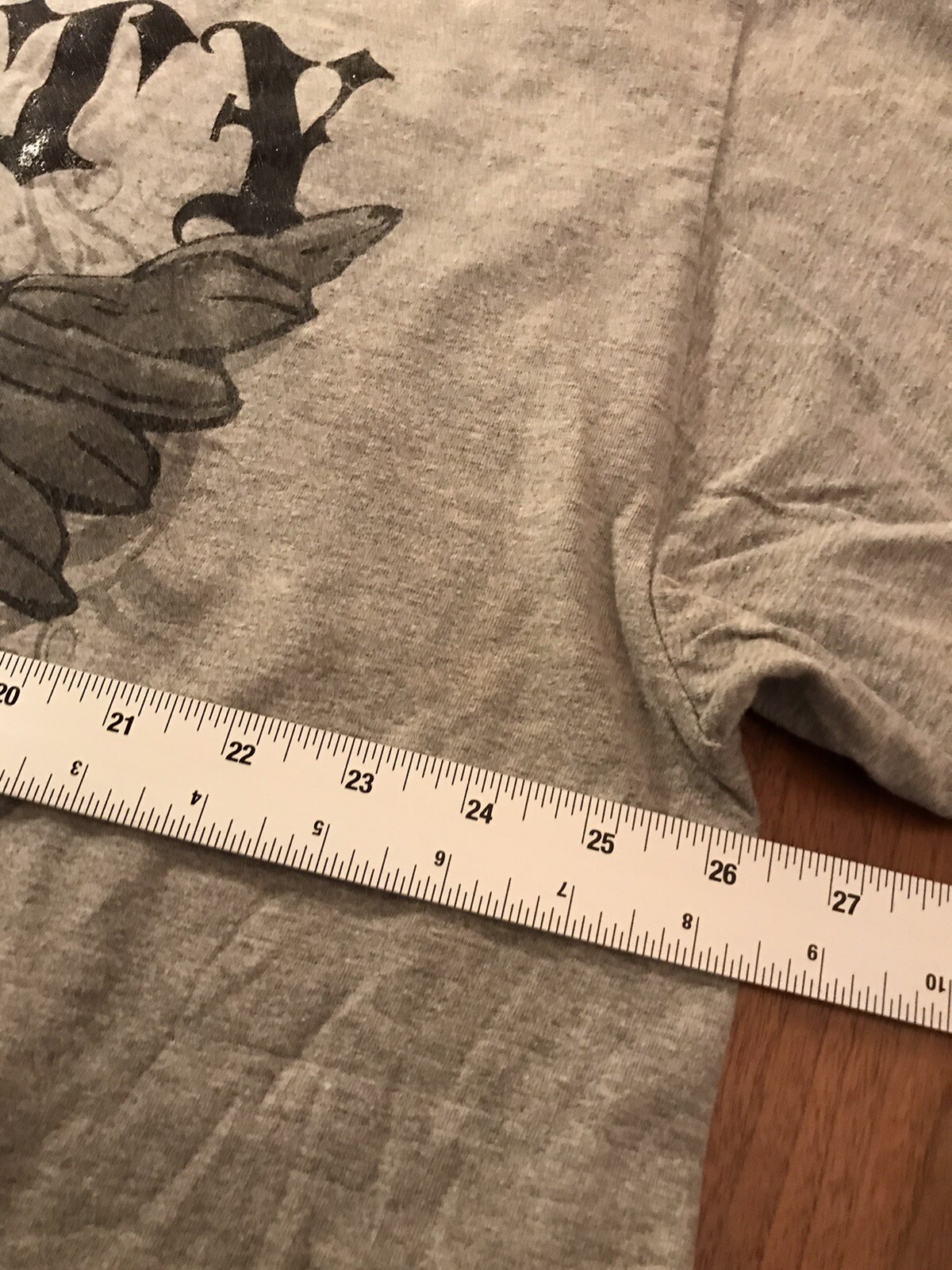 Credos For Men “Liberty Truth” Crest Design Mens 3XL Gray Tshirt. EUC
